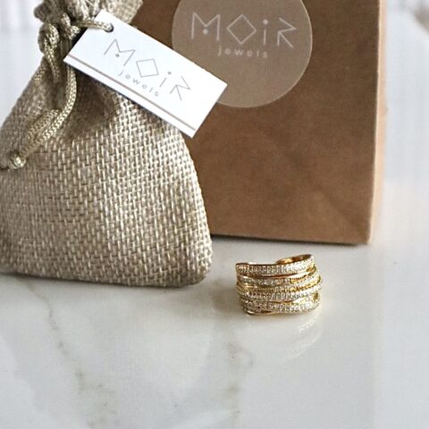 Tote Ring in Gold