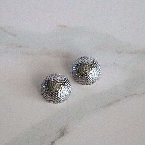 Pantheon Earrings in Silver