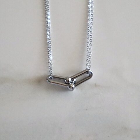 Double TT Necklace