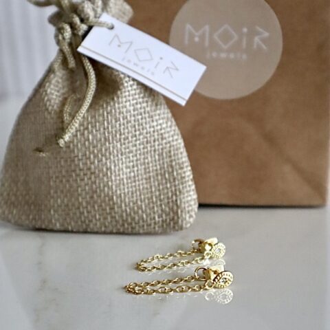 Bezel Earrings