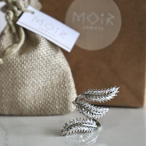 Leaf Ring in Silver