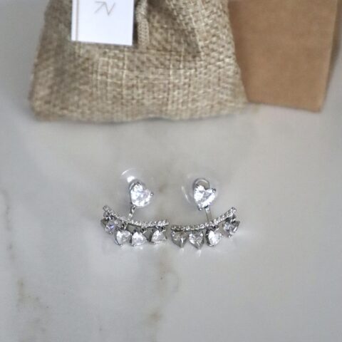 Demi Earrings in Silver