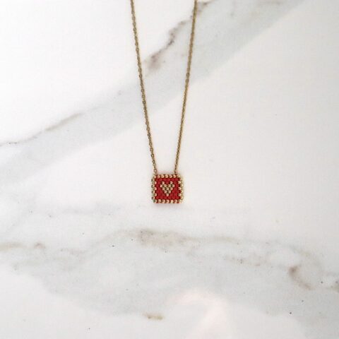 Cuore Rosso Necklace